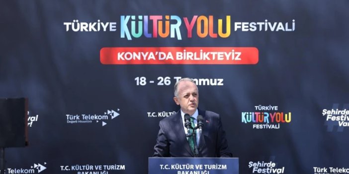 Türkiye Kültür Yolu Festivali'nin 11'inci durağı Konya oldu