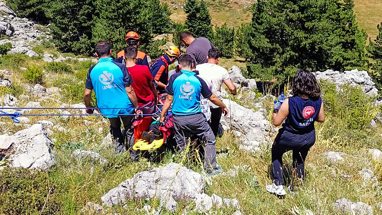 Konya'da kekik toplama sırasında kaza