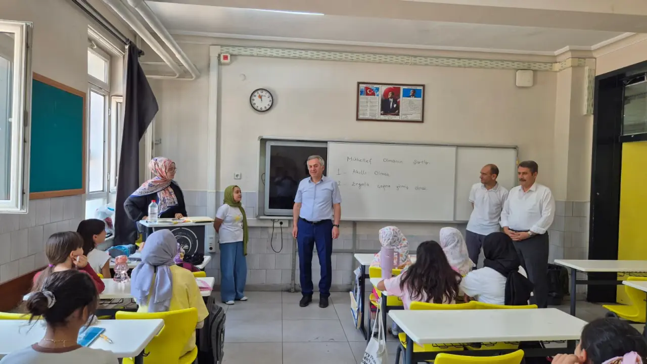 Konya'da Murat Yiğit'ten yaz kurslarına ziyaret