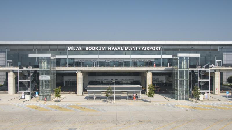 Milas-Bodrum Havalimanı haziran ayında 578 bin yolcuya hizmet verdi