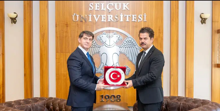 Konya İl Emniyet Müdürü Koç'tan Selçuk Üniversitesi'ne ziyaret