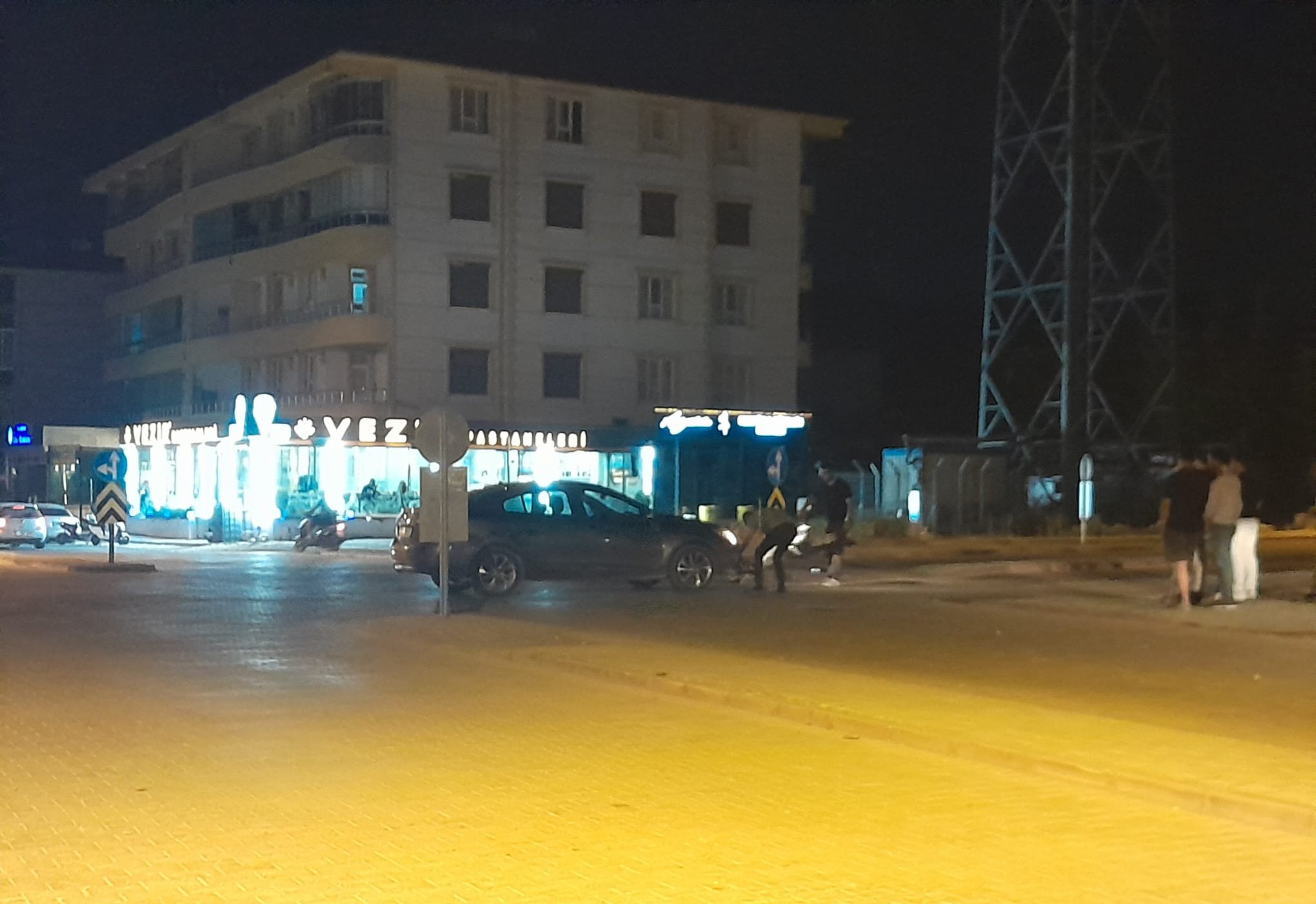 Konya’da otomobille motosiklet çarpıştı: Sürücü yaralandı