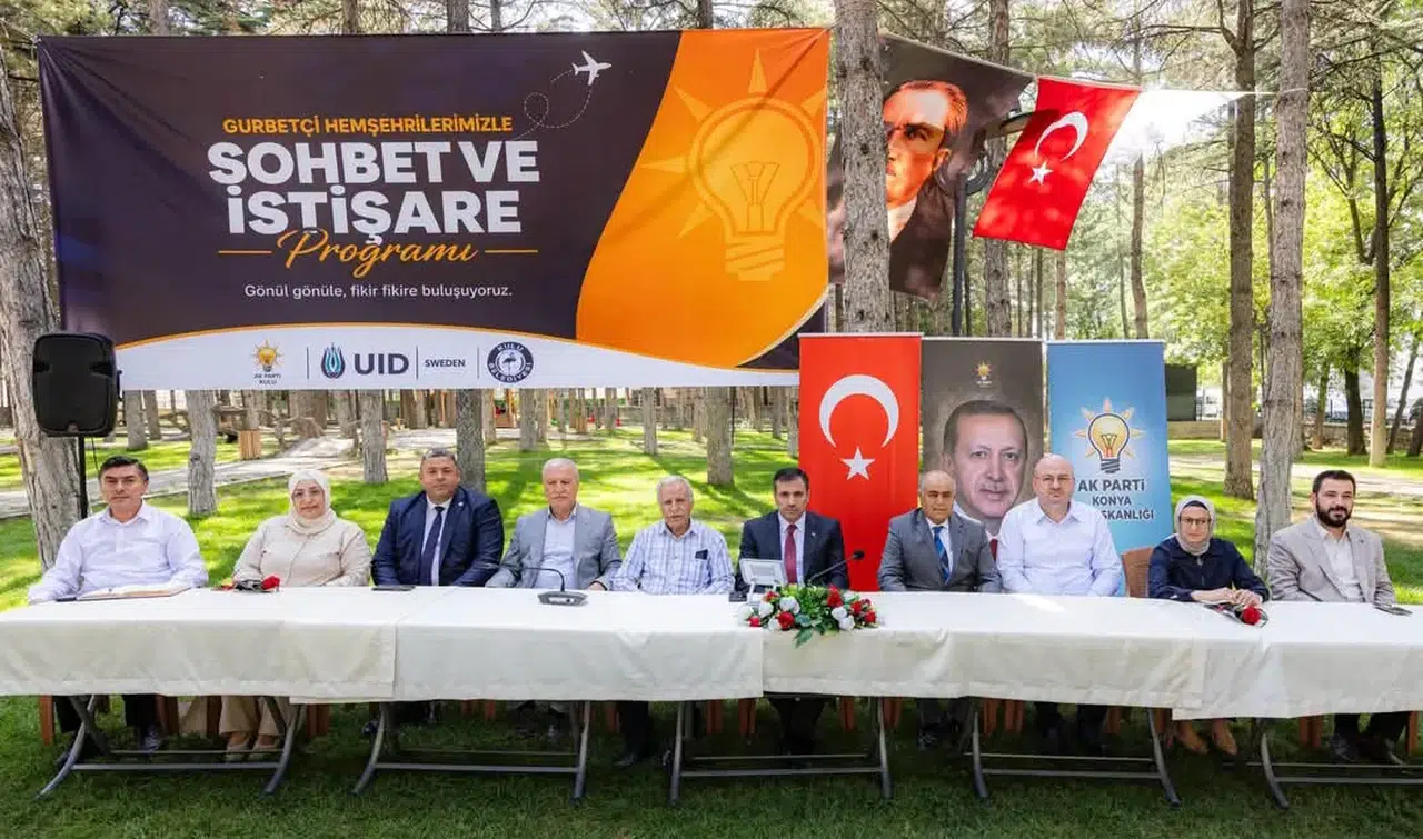 Konya'da gurbetçilerle gönül buluşması