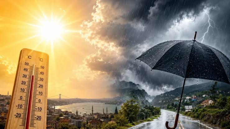 Konya'da hava değişiyor! Sıcaklık yerini sağanak yağışa bırakıyor