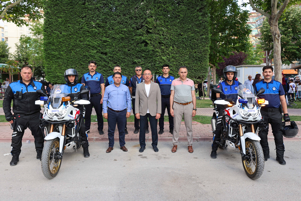 Meram Zabıtasında yeni dönem: Motorize ekipler iş başında