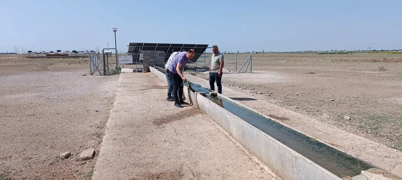 Konya'da meralara güneş enerjili sulama sistemi kuruldu