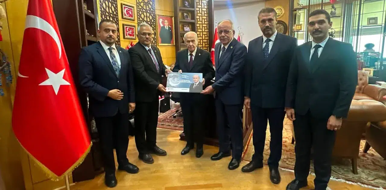 MHP Konya Teşkilatı'ndan Bahçeli'ye ziyaret