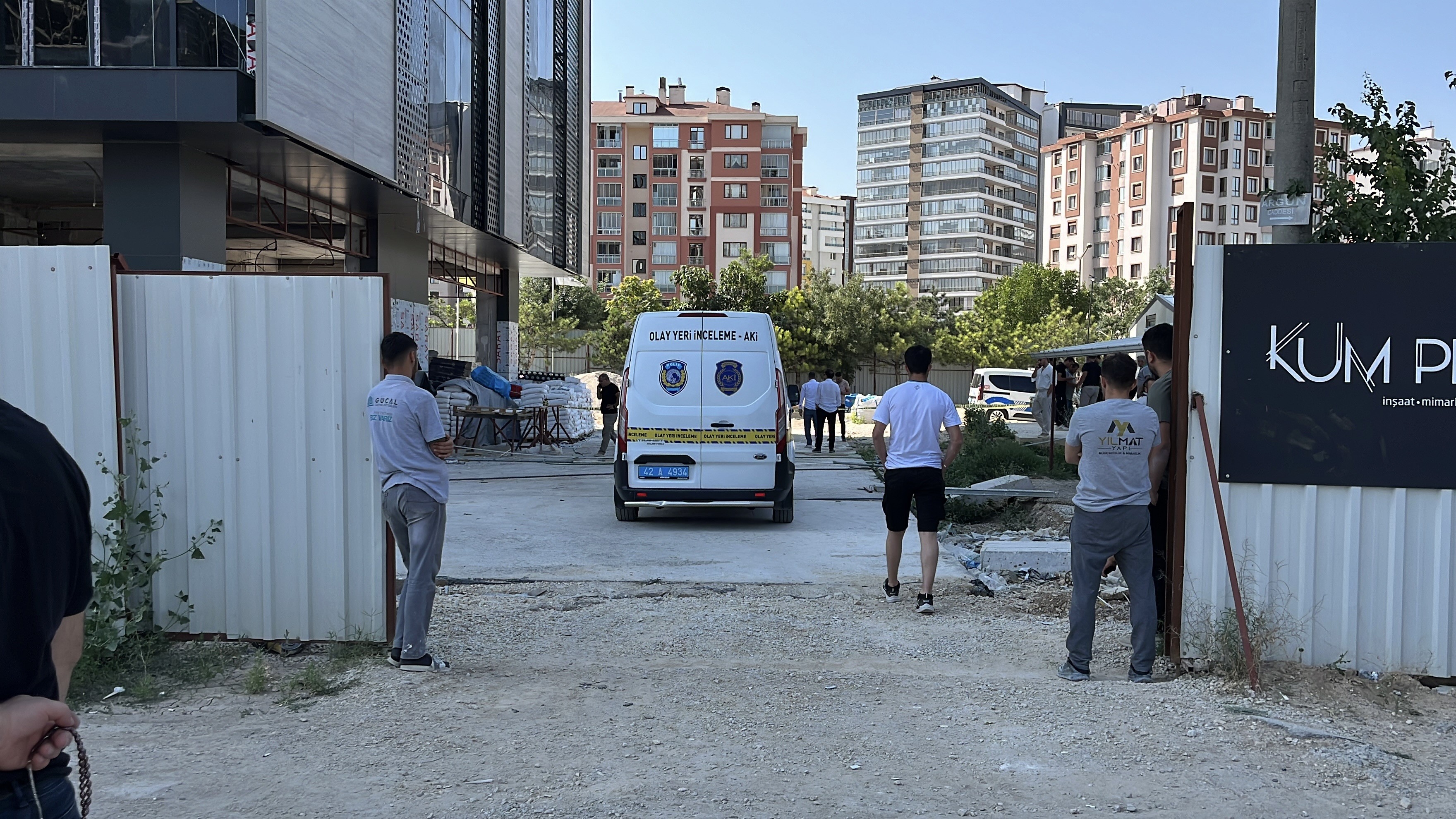 Konya'da asansör faciası: Elektrik akımına kapılan işçi 7'nci kattan düşerek can verdi