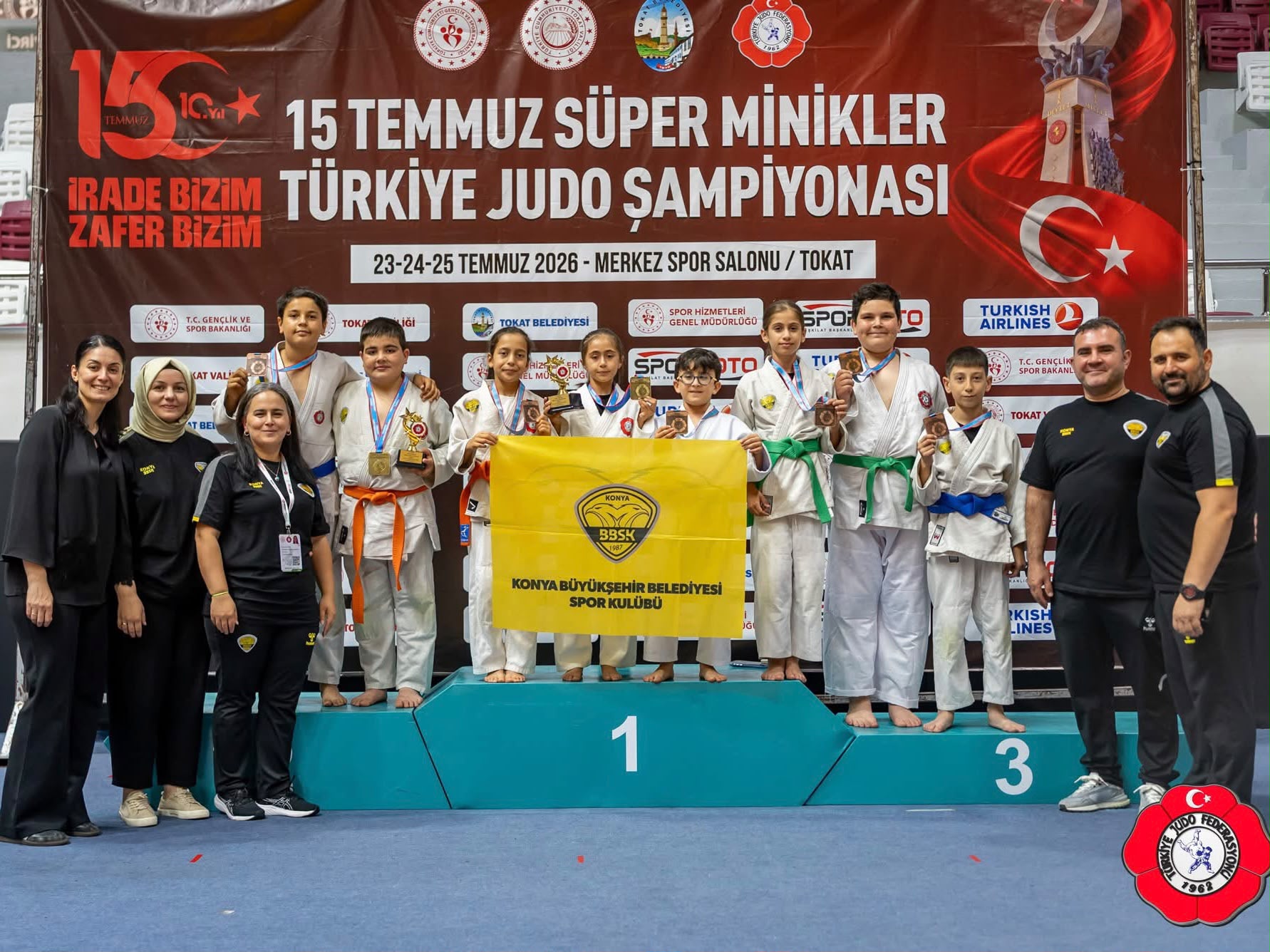 Milli Judocularımızdan 8 madalya birden!