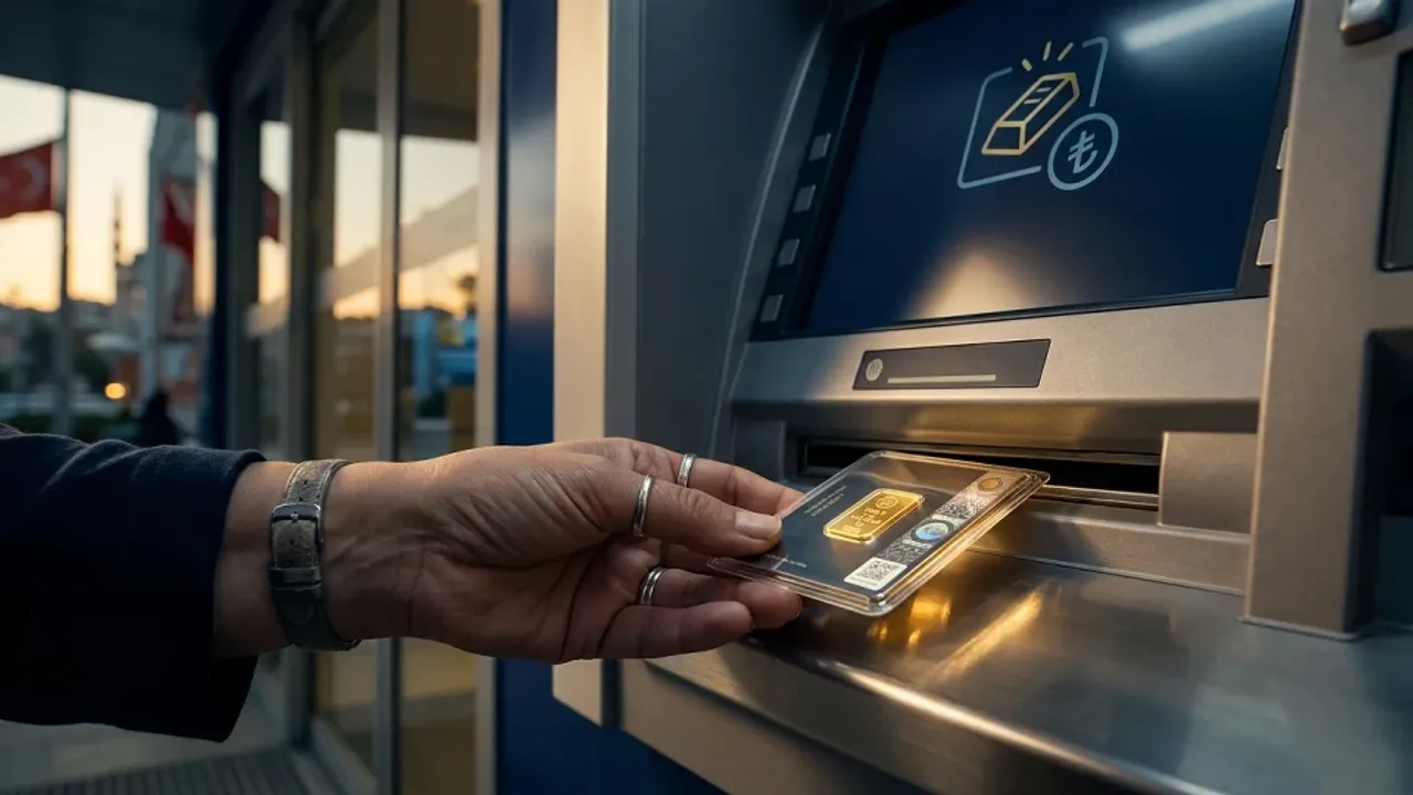 Altın da yeni dönem: ATM'lerden temin edilebilecek