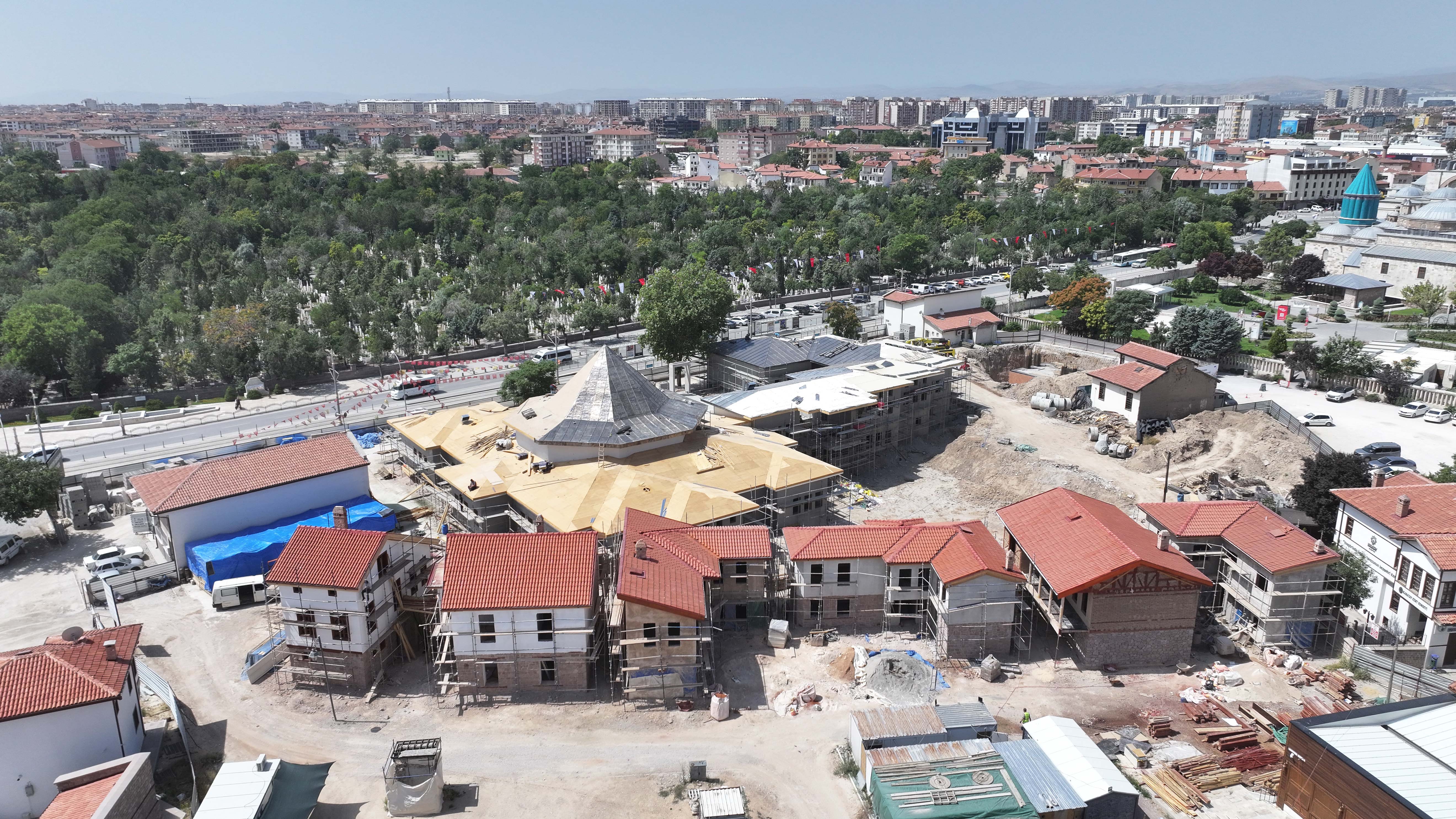 Konya'da tarihi projede yüzde 45 tamamlandı