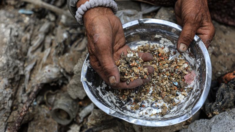 Gazze'de Filistinlilerin "açlıkla" imtihanı sürüyor