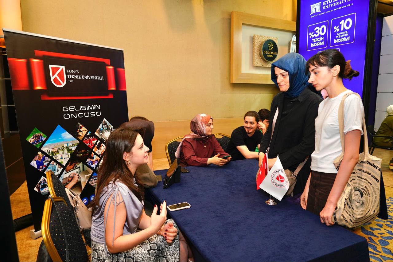 KTÜN, Üniversite Tercih Fuarı’nda Aday Öğrencilerle Buluştu