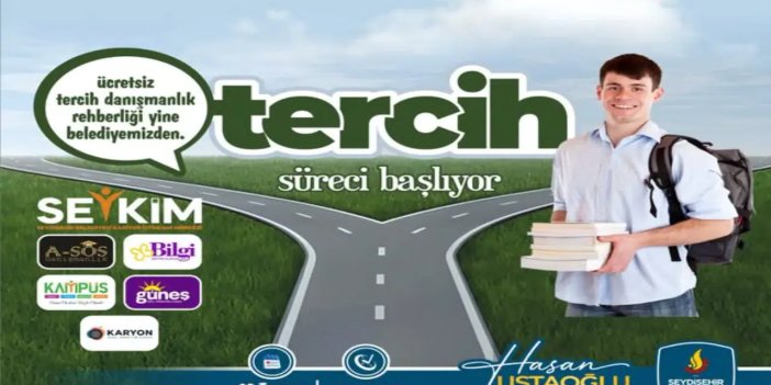 SEYKİM'DEN öğrencilere ücretsiz YKS tercih danışmanlığı