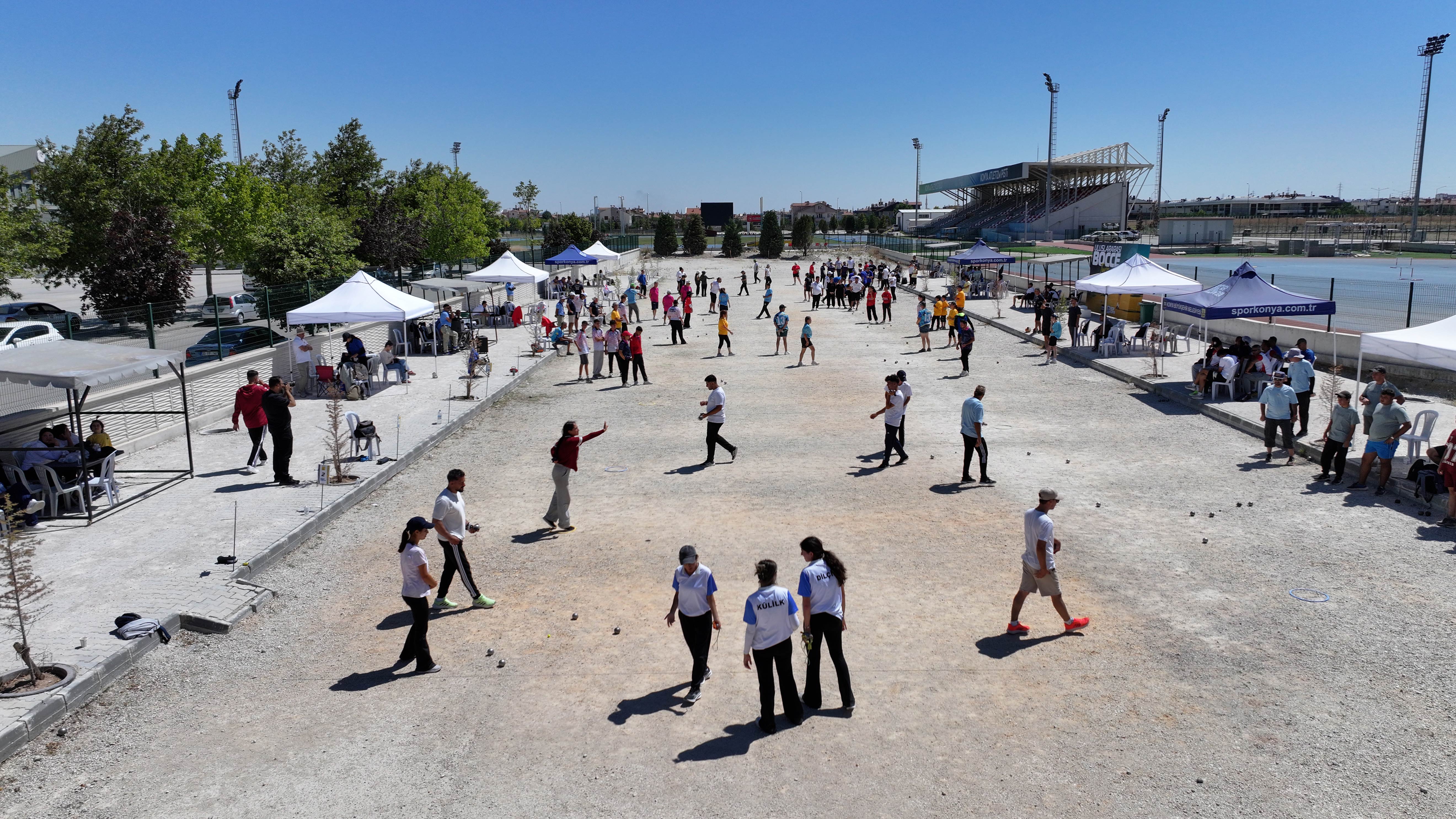Konya’da 3. Uluslararası Bocce Turnuvası Heyecanı Yaşanıyor