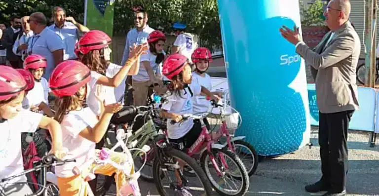 Meram'da pedallar ödül için dönecek!
