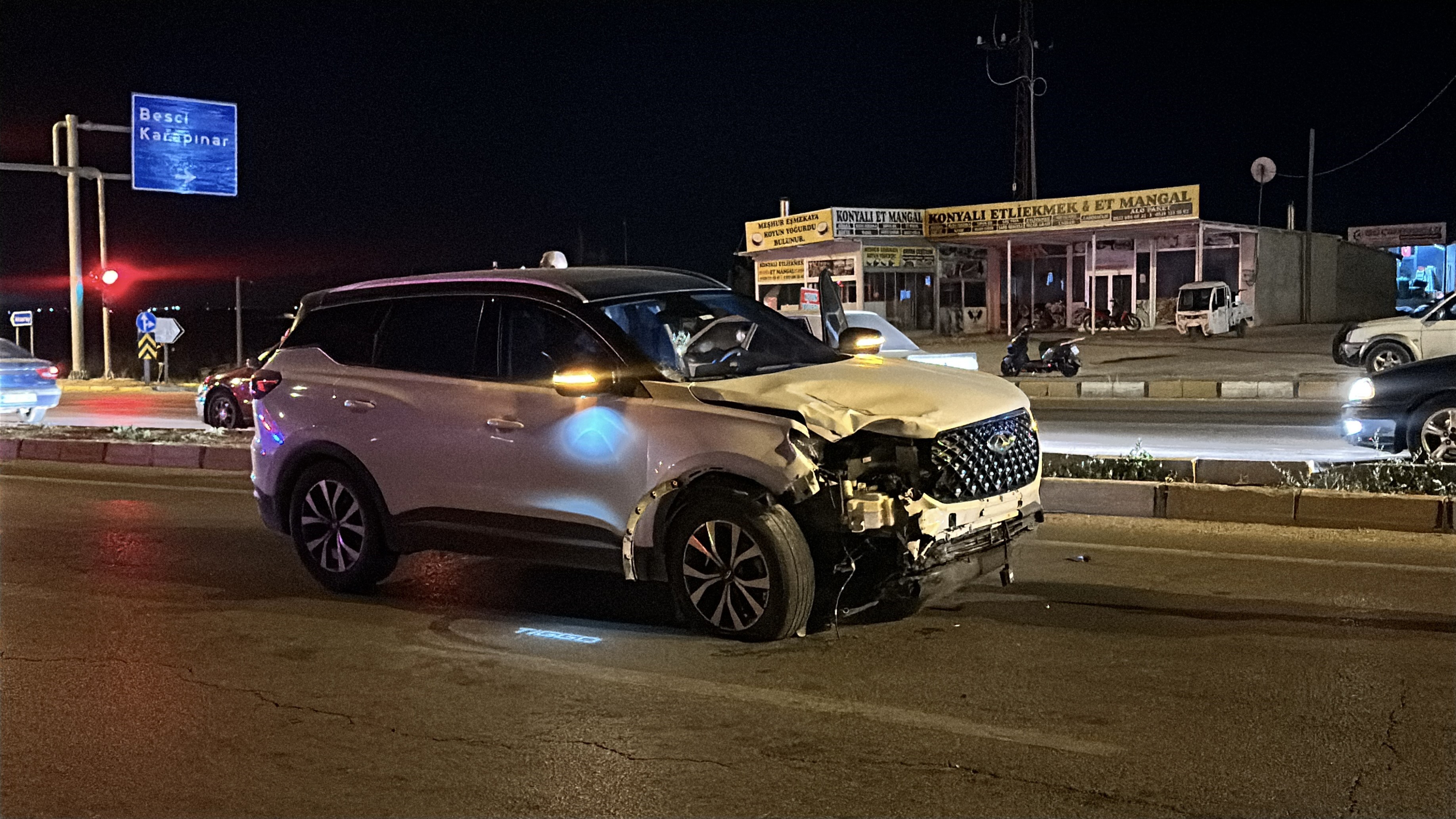 Konya yolunda feci kaza: 1 ölü 1 yaralı