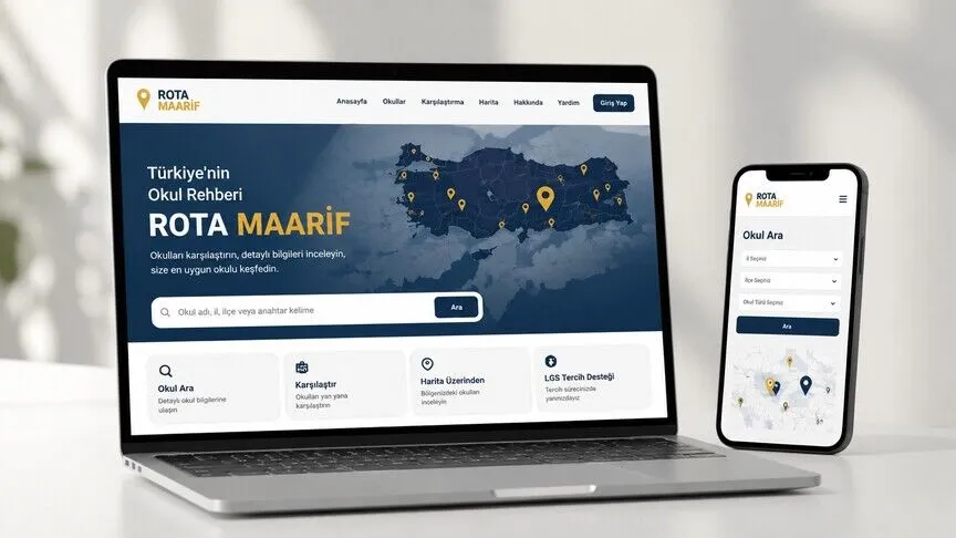 LGS tercihlerine rehberlik eden "Rota Maarif" 3 milyondan fazla ziyaret edildi