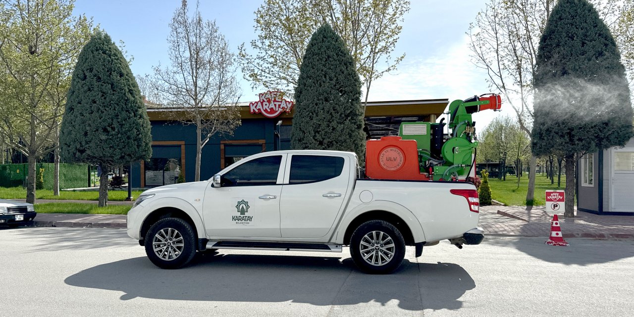 Karatay Belediyesi larva ilaçlama çalışmalarına başladı