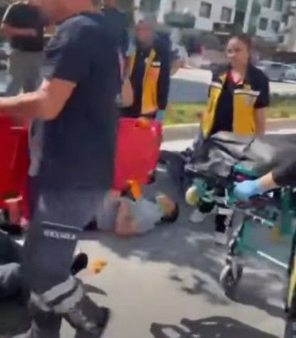 Konya'da 2 motosiklet çarpıştı: Sürücüler yola savruldu