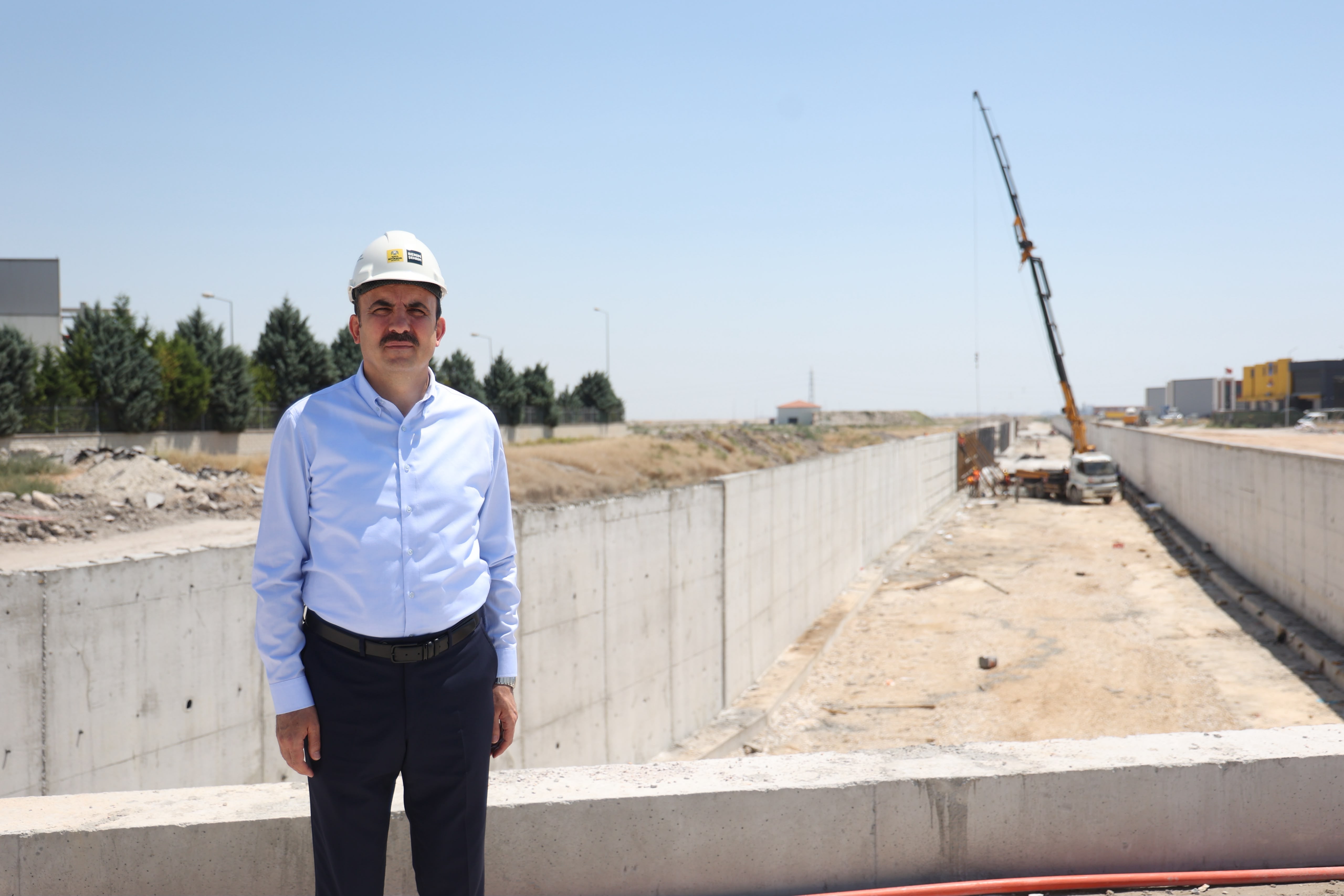 Başkan Altay Keçili Kanalı Islah Çalışması Ve Murat Kurum Caddesi’nde İncelemelerde Bulundu