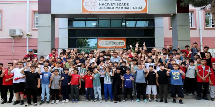 Başkan Kılca, yaz okullarında öğrencilerle buluştu