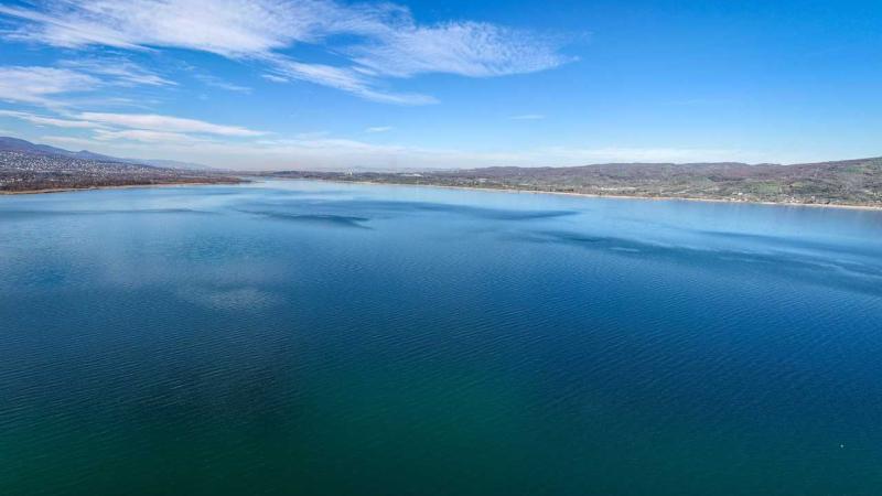 Sapanca'da su seviyesi geçen yılın 11 santimetre üzerine çıktı
