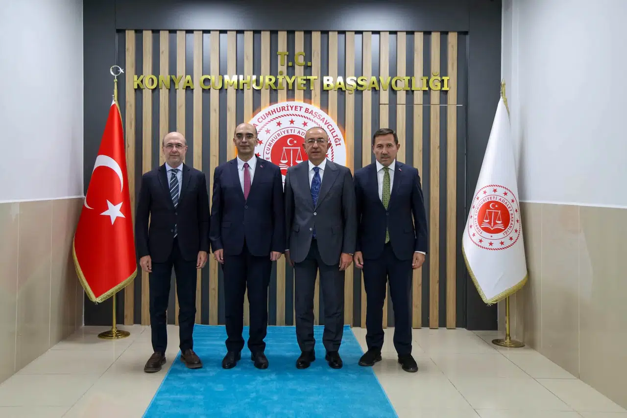 Konya'da Başkanlardan Başsavcı Uzun'a hayırlı olsun ziyareti