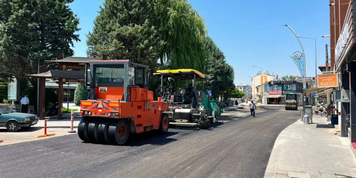 Karapınar'da asfalt seferberliği