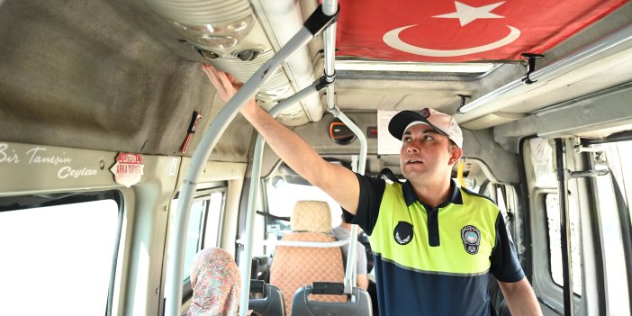 Konya’da toplu taşımaya sıkı denetim