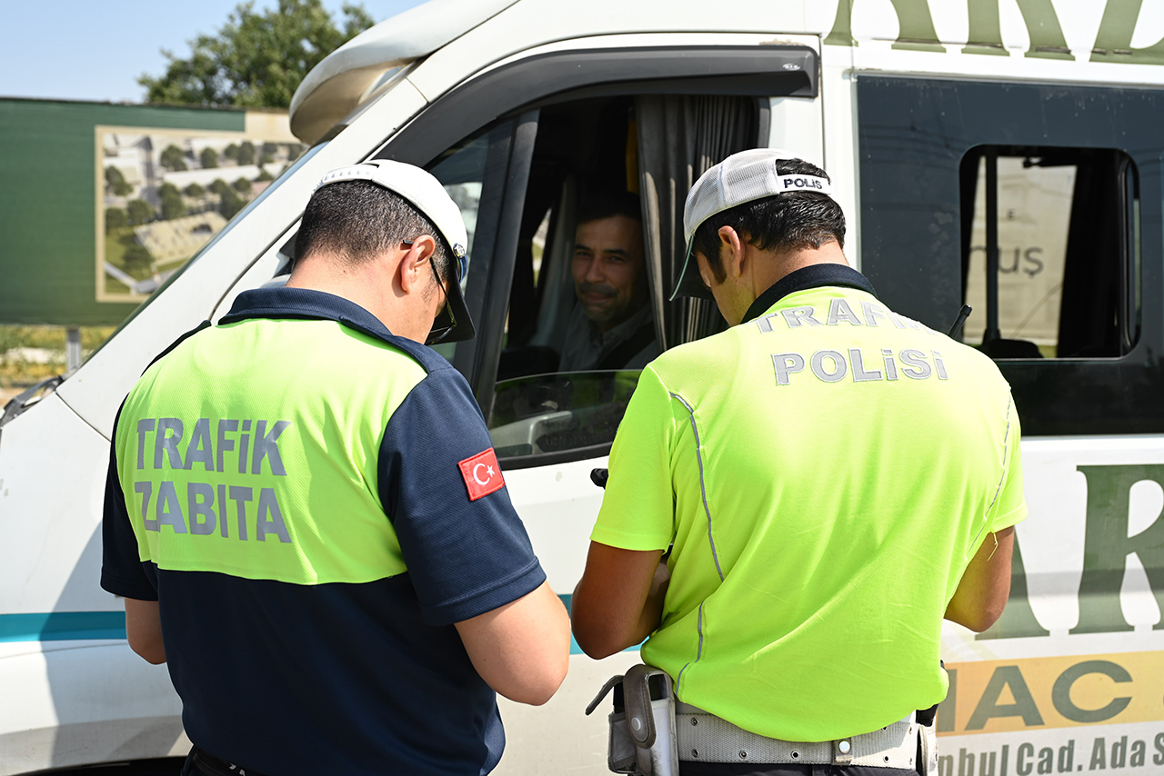 Konya’da toplu taşımada sıkı denetim! Ekipler sahada