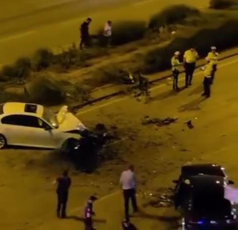 Konya’da iki otomobil çarpıştı: 2 yaralı