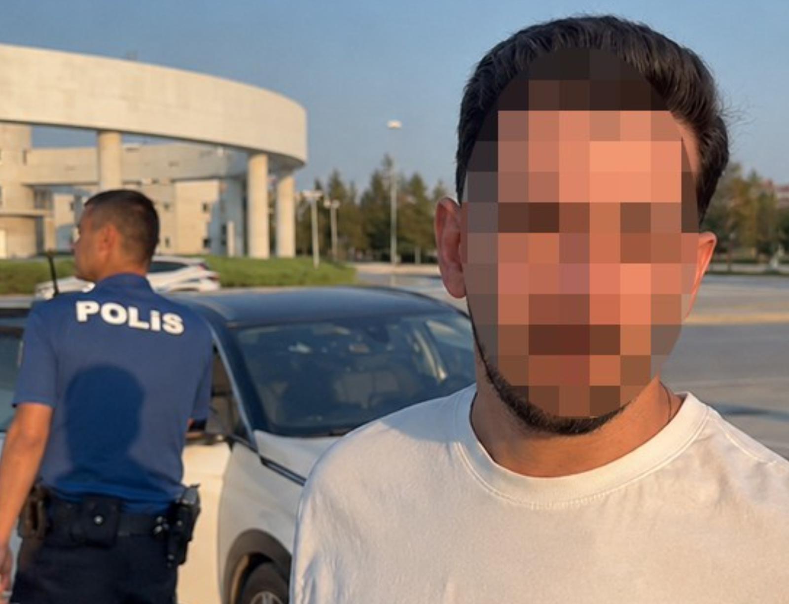 Konya'da bir aile faciadan döndü: Yorgun mermi otomobilin camını delip içeri girdi