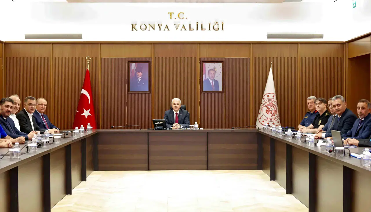 Konya'da spor müsabakaları için güvenlik zirvesi
