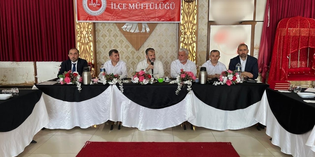 İlçe müftüleri temmuz ayı toplantısı Cihanbeyli’de yapıldı