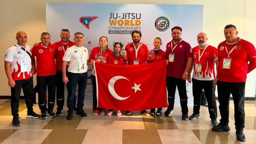 Türkiye, Dünya Jujitsu Şampiyonası'ndan 4 madalya kazandı