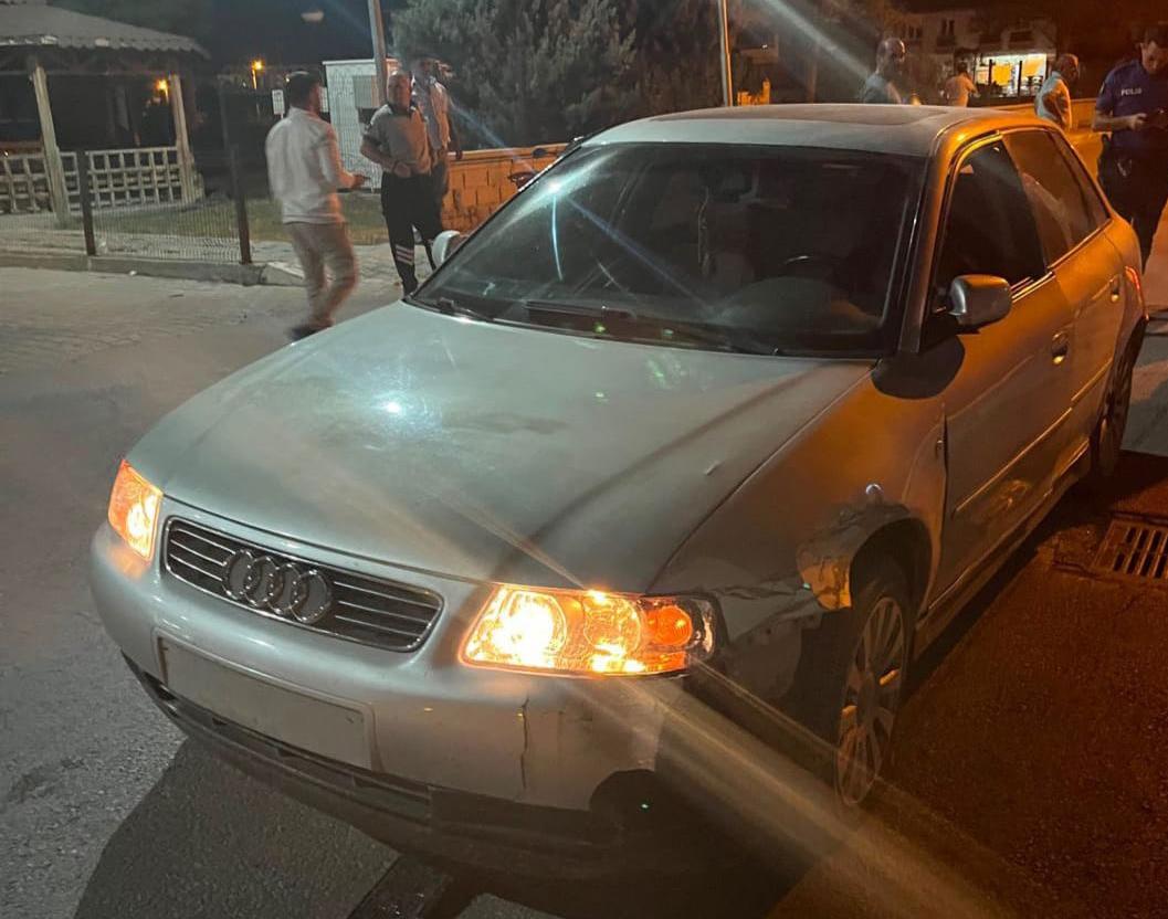 Konya'da otomobil ile üç tekerlekli motosiklet çarpıştı: 2 yaralı