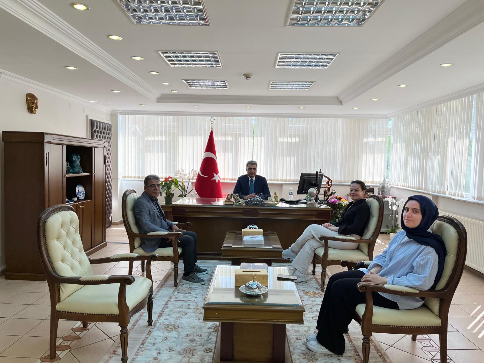 Konya Bakış Gazetesi’nden Vali Yardımcısına ziyaret