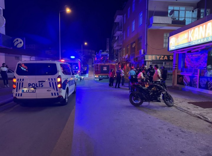 Konya’da 8 saatlik ikna çabası! Polis sabaha karşı müdahale etti
