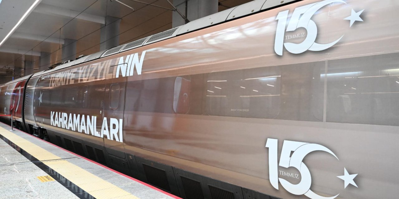 15 Temmuz Demokrasi ve Milli Birlik Treni Konya’ya doğru yola çıkıyor