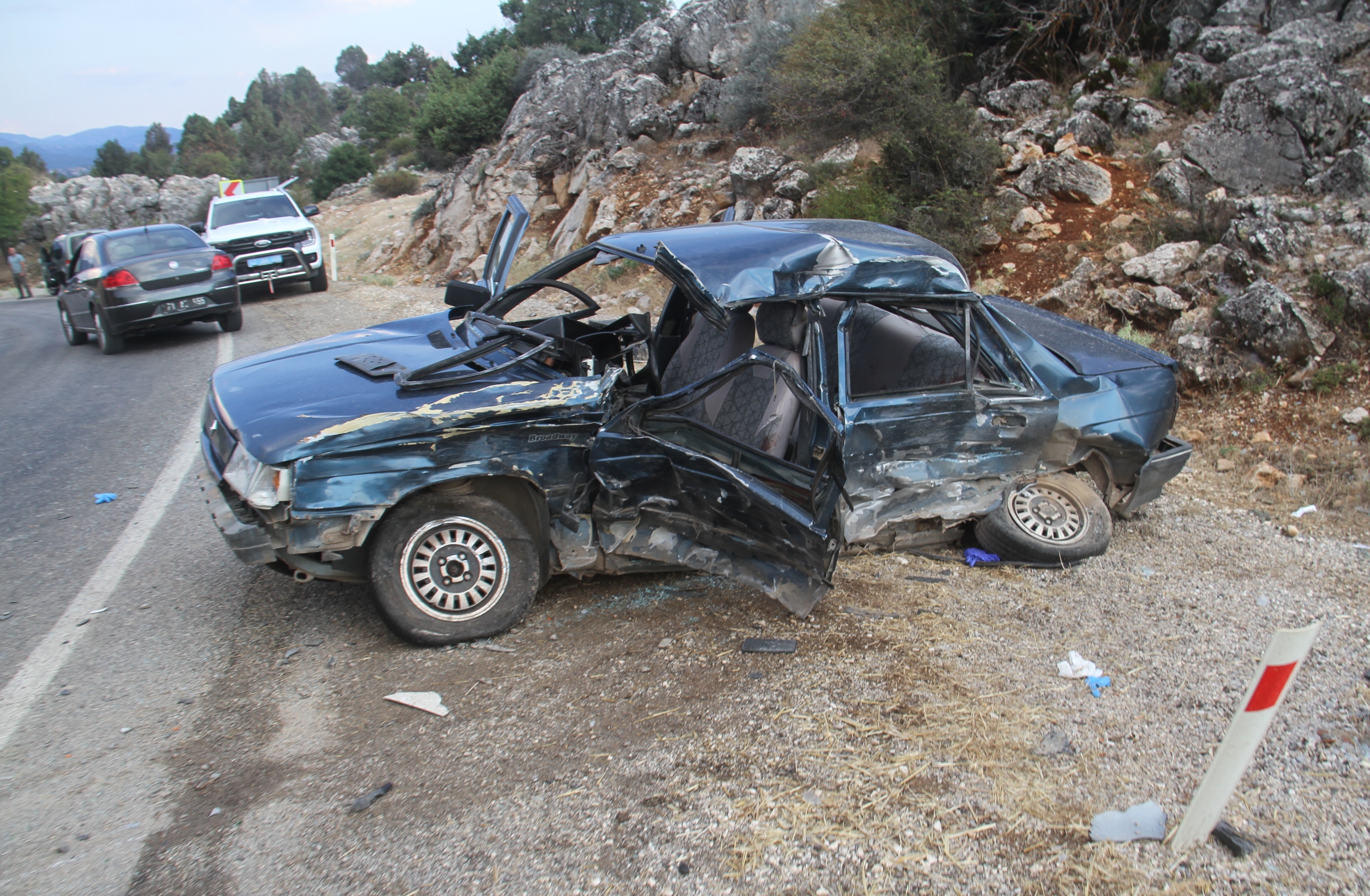 Konya'da otomobil ile TIR çarpıştı: 1 ölü, 3 yaralı