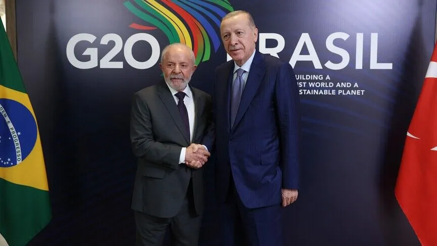 Cumhurbaşkanı Erdoğan ile Brezilya Devlet Başkanı Lula da Silva telefonla görüştü