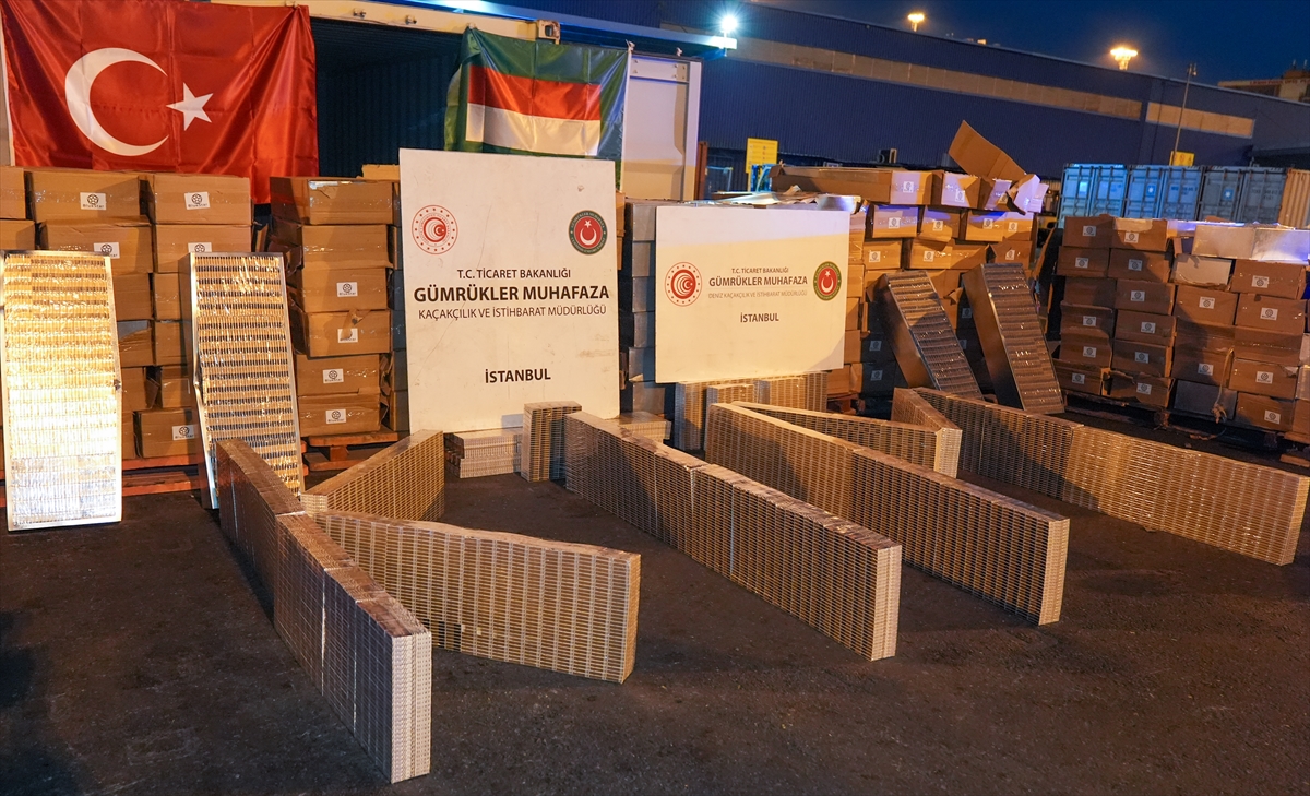 Bir dev operasyon daha! 230 bin paket kaçak sigara ele geçirdi