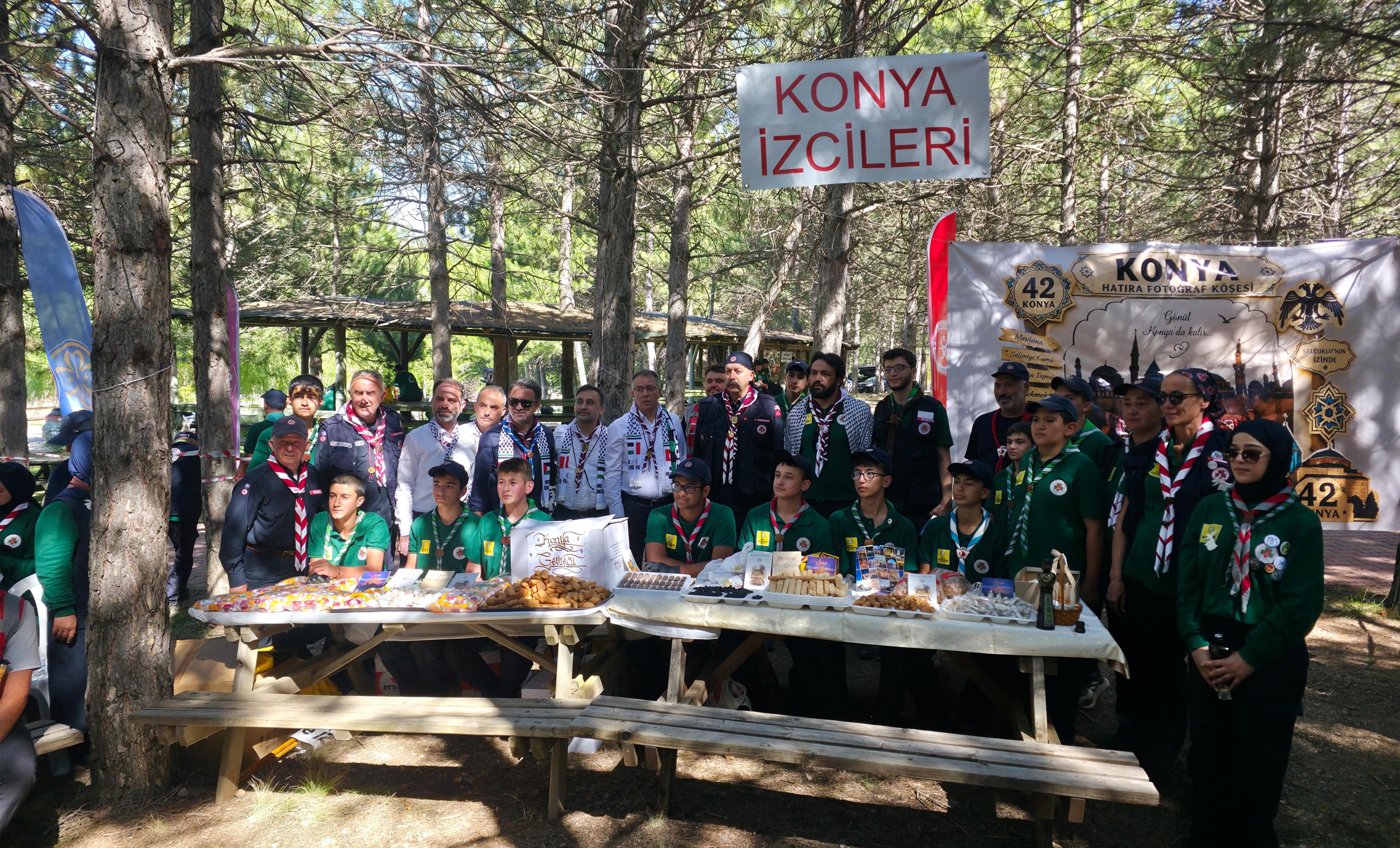 Konya'da 2. İslam İzcileri Dostluk Kampı yapıldı