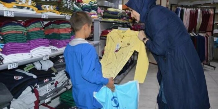 Dosteli, ihtiyaç sahibi öğrencileri unutmadı