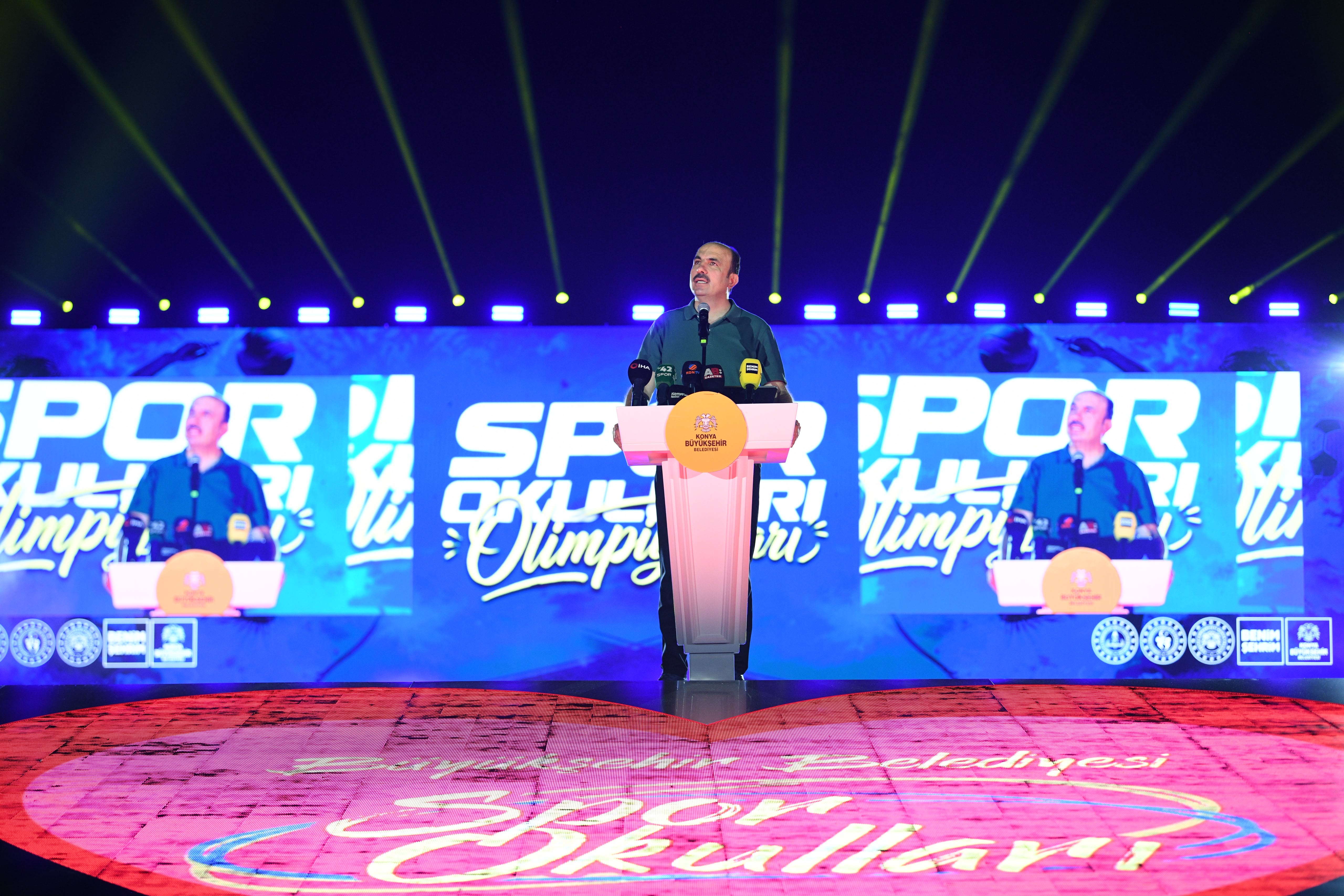 Başkan Altay 2. Spor Okulları Olimpiyatları Açılışında Gençlere Seslendi