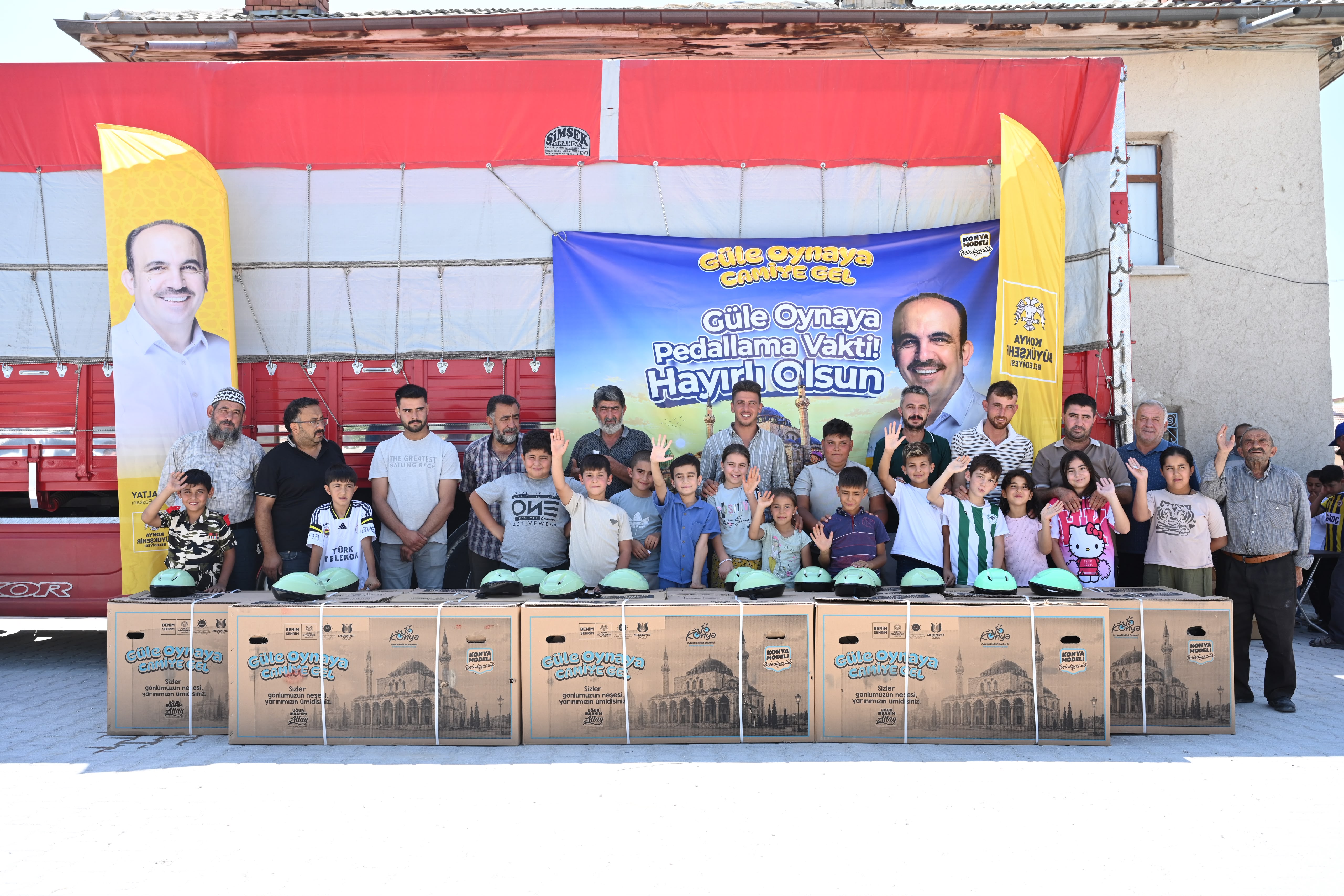 Güle Oynaya Camiye Gel” Projesinde Hak Kazanan 13 Bin Çocuğa Bisiklet Dağıtımı Başladı