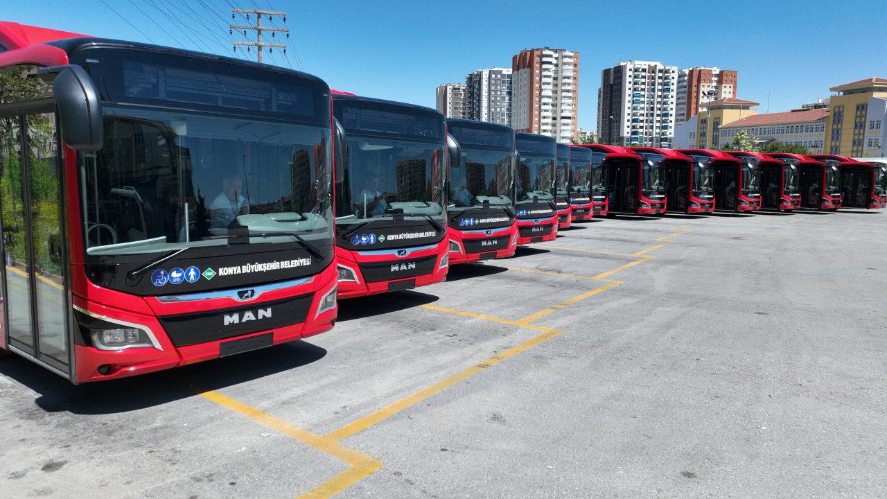 Konya’da 14 otobüs hattının güzergahı değişiyor