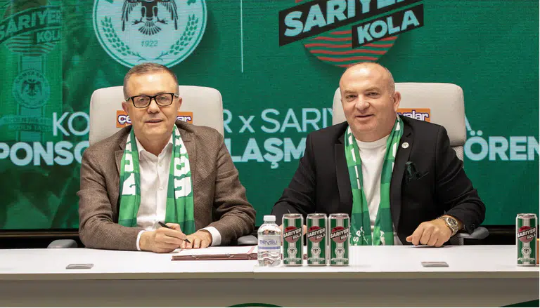 Konyaspor ve Sarıyer Kola'dan iş birliği! Gelirin yüzde 10’u kulübe aktarılacak