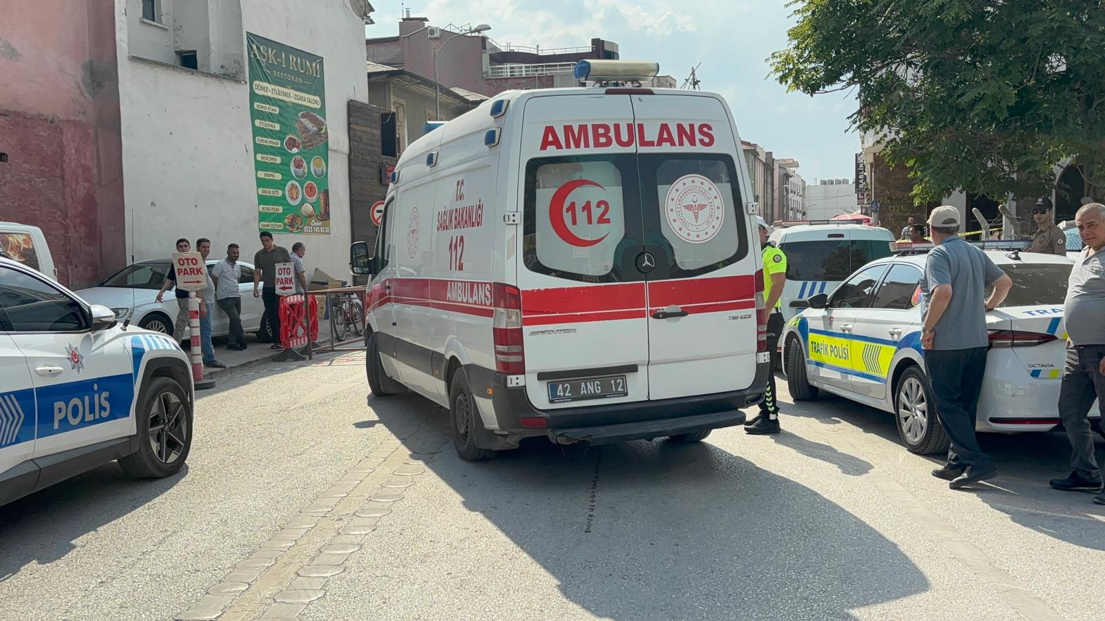 Konya'da alacak verecek kavgası kanlı bitti!